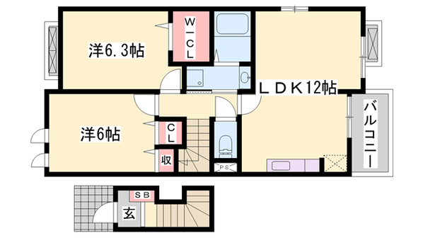 アルマーセンの物件間取画像